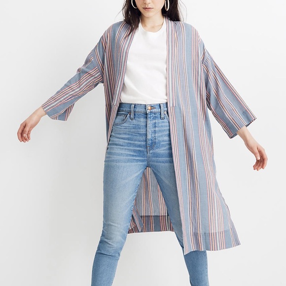 madewell short robe jacket